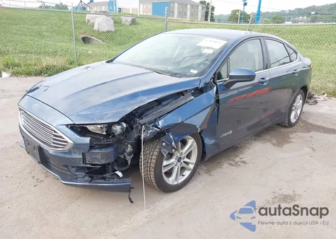 2018 Ford Fusion Hybrid S from USA, damaged, VIN 3FA6P0UU4JR100080